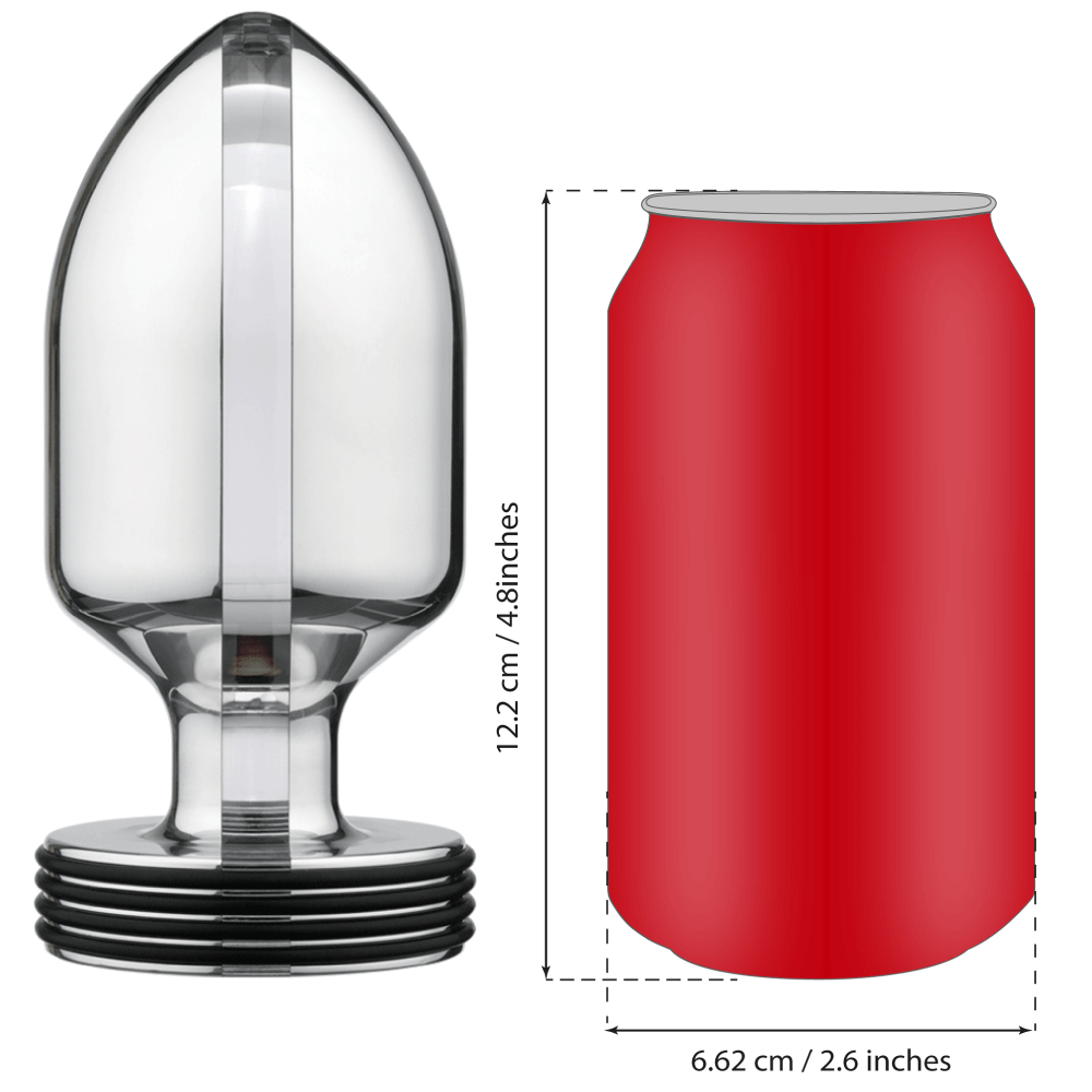 ElectraStim Intimidator Extreme Electro Butt Plug- Large-Anal Toys electro sex- estim Europe -ElectraStim