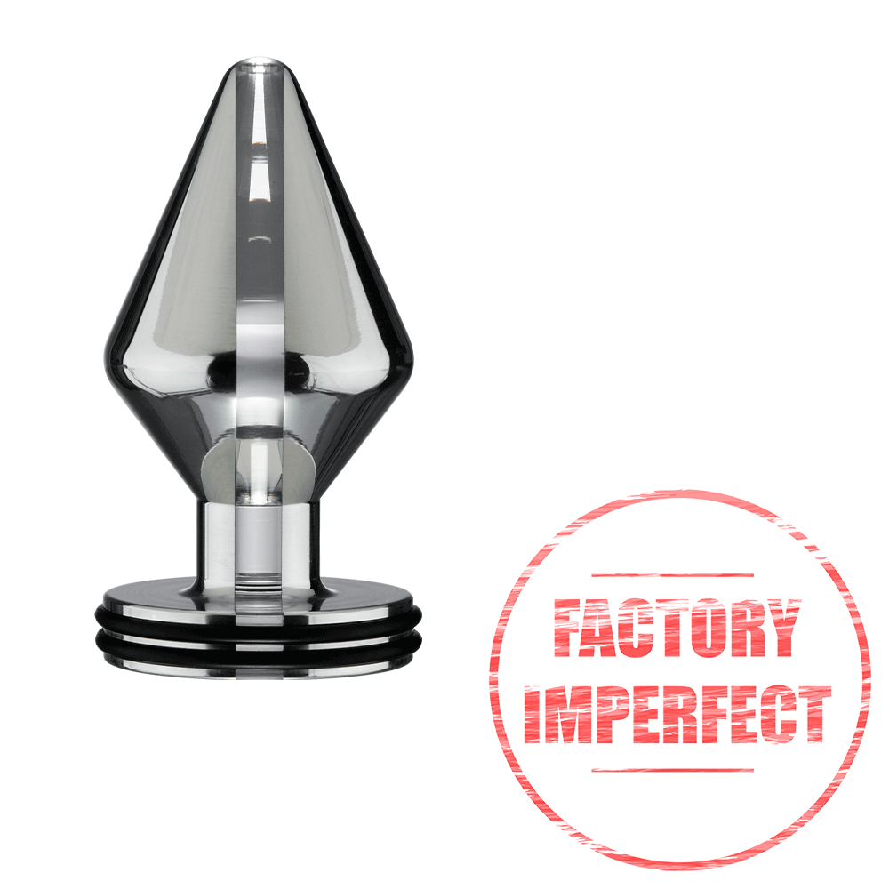 FACTORY IMPERFECT- ElectraStim Maxi Classic Electro Butt Plug- LARGE- electro sex- estim Europe -ElectraStim