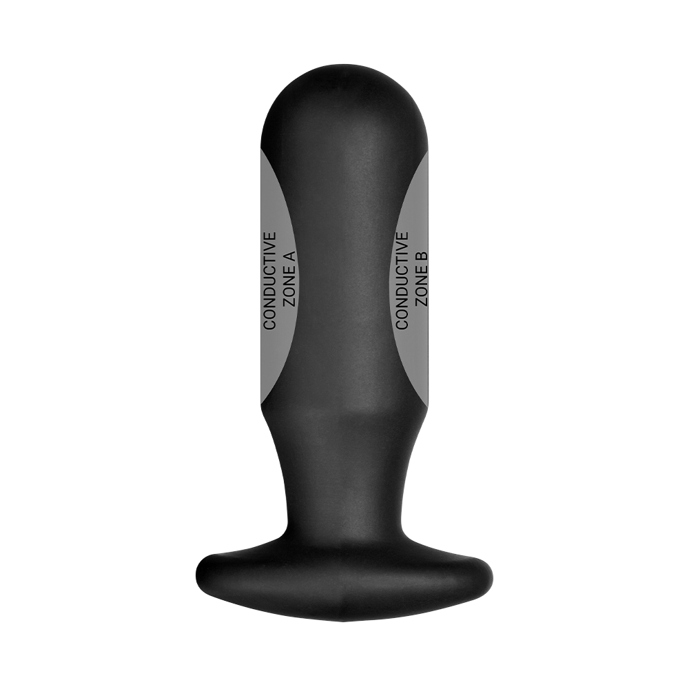 Silicone Noir Aura Multi-Probe Electrode- Vaginal & Anal-Silicone Noir electro sex- estim Europe -ElectraStim