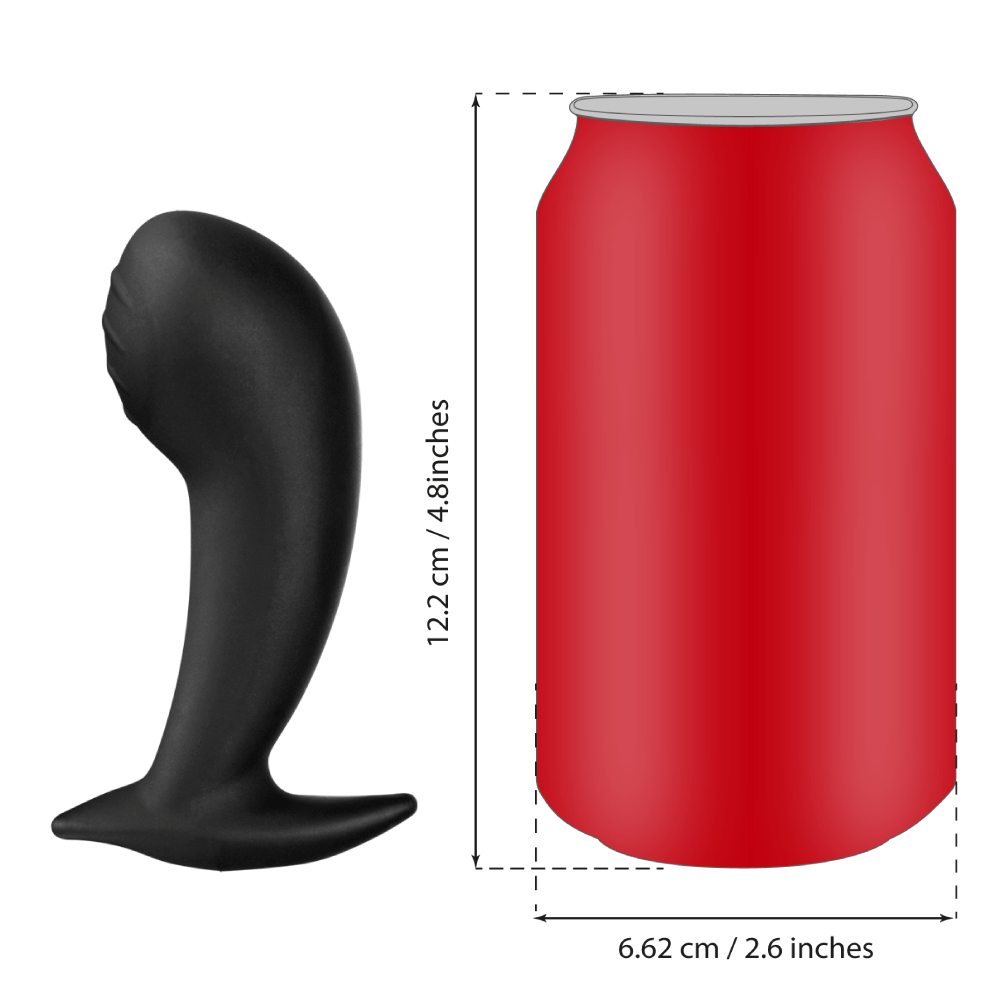 Silicone Noir Nona G-Spot Electro Probe-Silicone Noir electro sex- estim Europe -ElectraStim