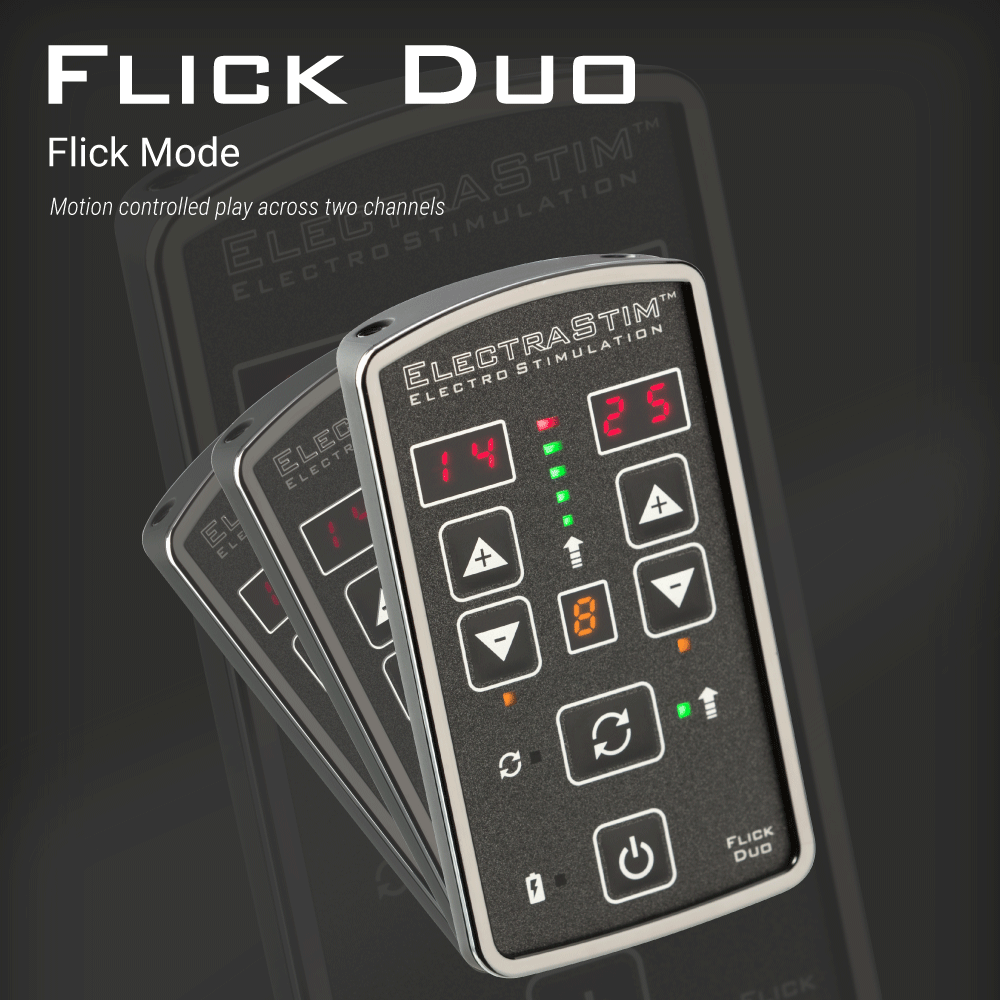 Flick Duo Dual Output Stimulator Pack- EM80-E-Electro Sex Stimulators electro sex- estim Europe -ElectraStim