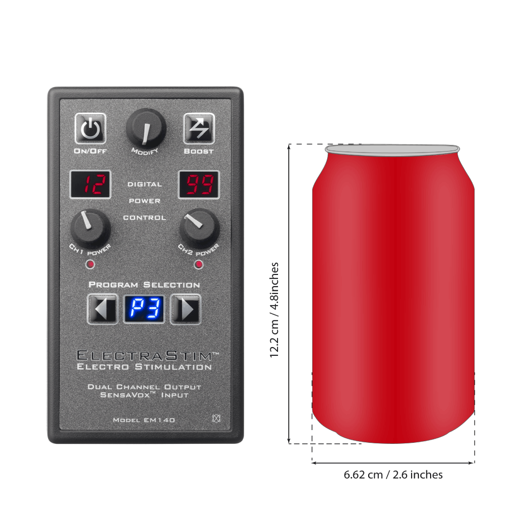 ElectraStim SensaVox Electro Sex Stimulator - EM140-Electro Sex Stimulators electro sex- estim Europe -ElectraStim