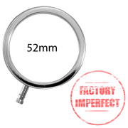 FACTORY IMPERFECT- ElectraRings Solid Metal Scrotal Ring (52mm)-Cock Rings and Male Toys electro sex- estim Europe -ElectraStim