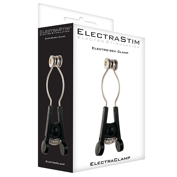 ElectraClamp - Soft Grip Genital Clamp- electro sex- estim Europe -ElectraStim