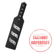 FACTORY IMPERFECT- ElectraPaddle Leather Electro Spanking Paddle- electro sex- estim Europe -ElectraStim