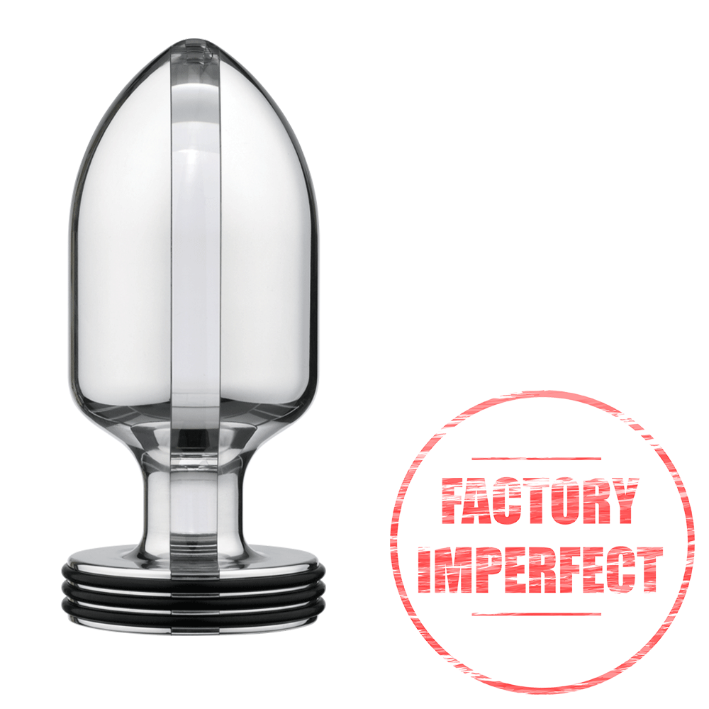 FACTORY IMPERFECT- ElectraStim Invader Extreme Electro Butt Plug- MEDIUM- electro sex- estim Europe -ElectraStim