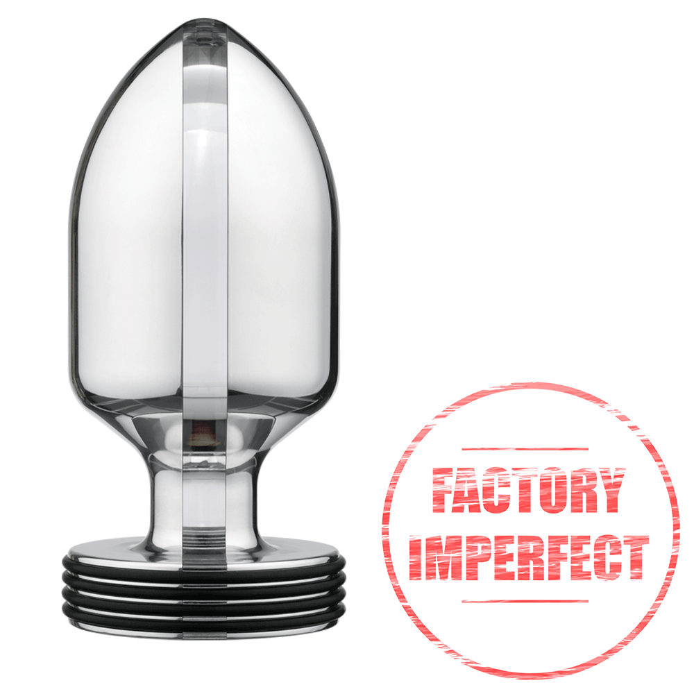 FACTORY IMPERFECT- ElectraStim Intimidator Extreme Electro Butt Plug- LARGE- electro sex- estim Europe -ElectraStim