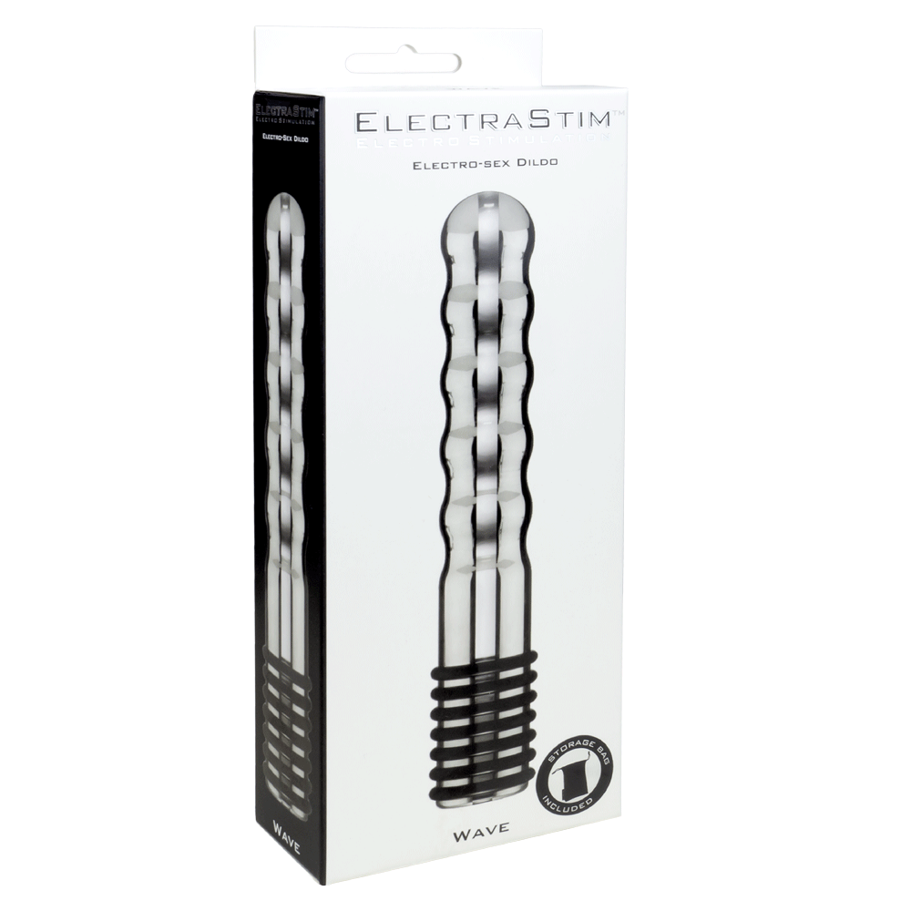 Wave Metal Bi-Polar Electro Dildo-Dildos and Probes electro sex- estim Europe -ElectraStim