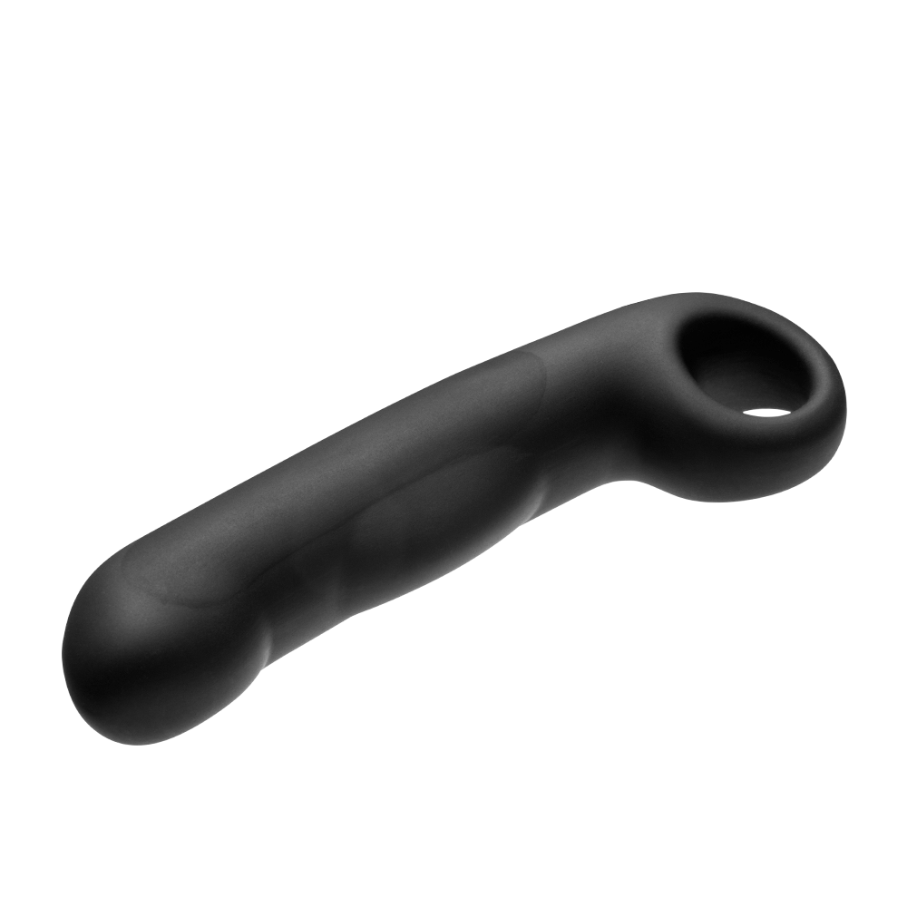 Silicone Noir Ovid Electro G-Spot Dildo-Silicone Noir electro sex- estim Europe -ElectraStim