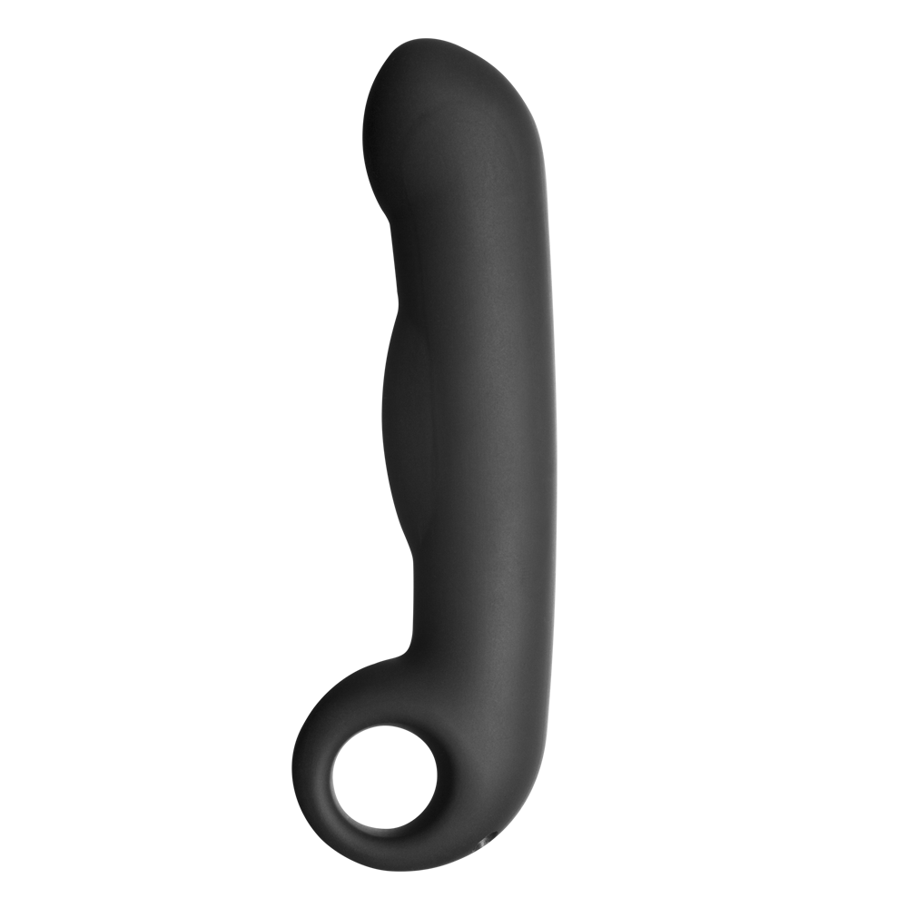 Silicone Noir Ovid Electro G-Spot Dildo-Silicone Noir electro sex- estim Europe -ElectraStim