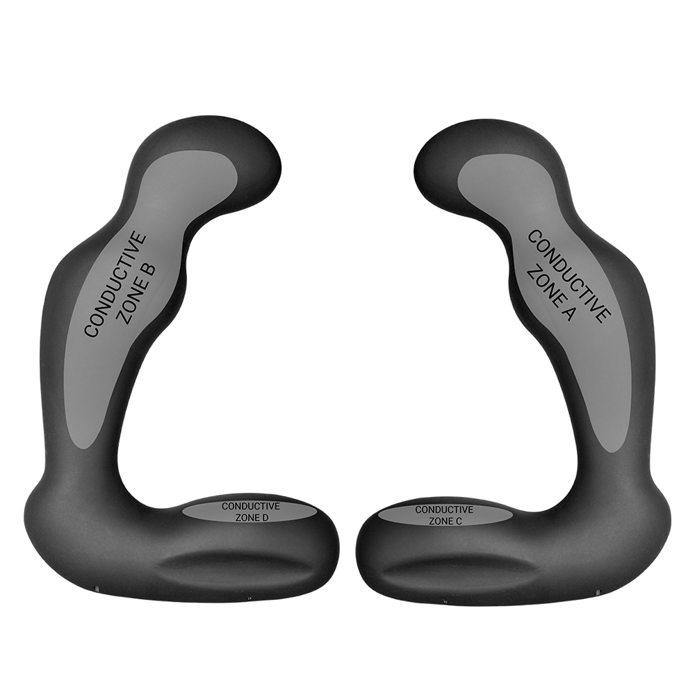 Silicone Noir Sirius Electro Prostate Massager-Silicone Noir electro sex- estim Europe -ElectraStim