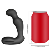 Silicone Noir Sirius Electro Prostate Massager-Silicone Noir electro sex- estim Europe -ElectraStim