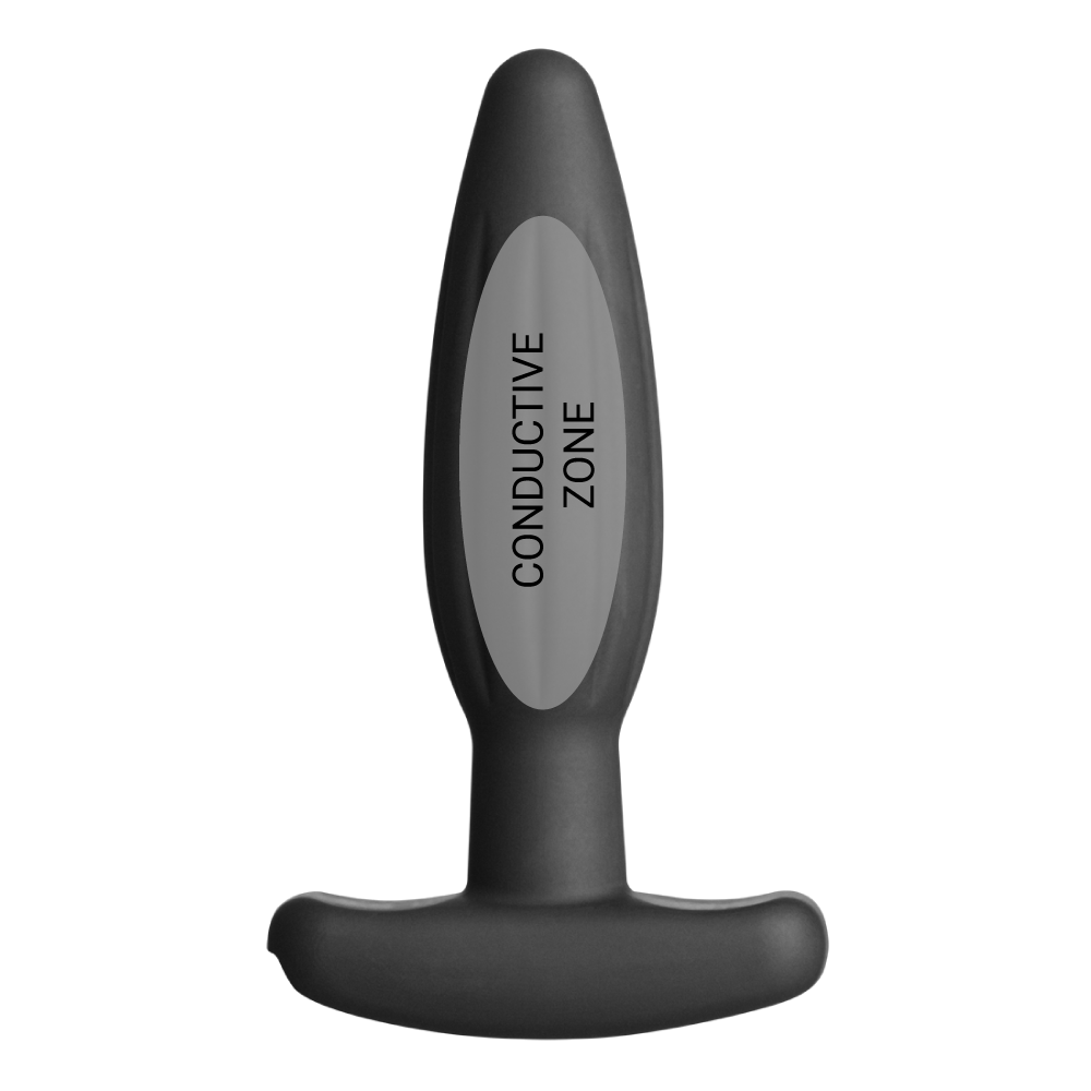 Silicone Noir Rocker Butt Plug - Small-Silicone Noir electro sex- estim Europe -ElectraStim