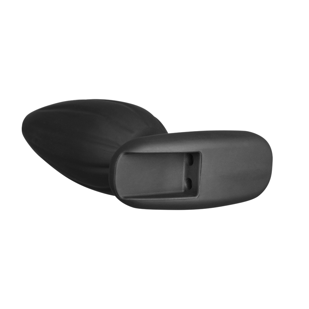 Silicone Noir Rocker Butt Plug - Medium