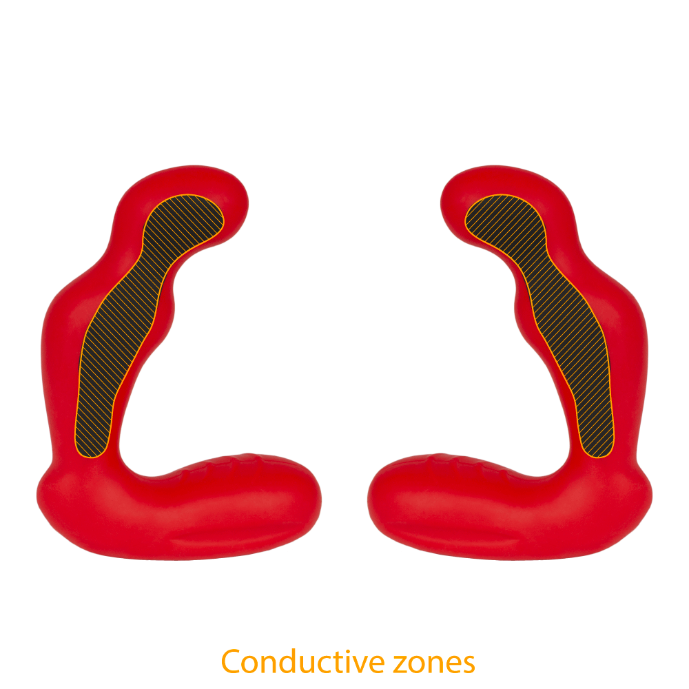 Silicone Fusion Habanero Electro Prostate Massager-Cock Rings and Male Toys electro sex- estim Europe -ElectraStim