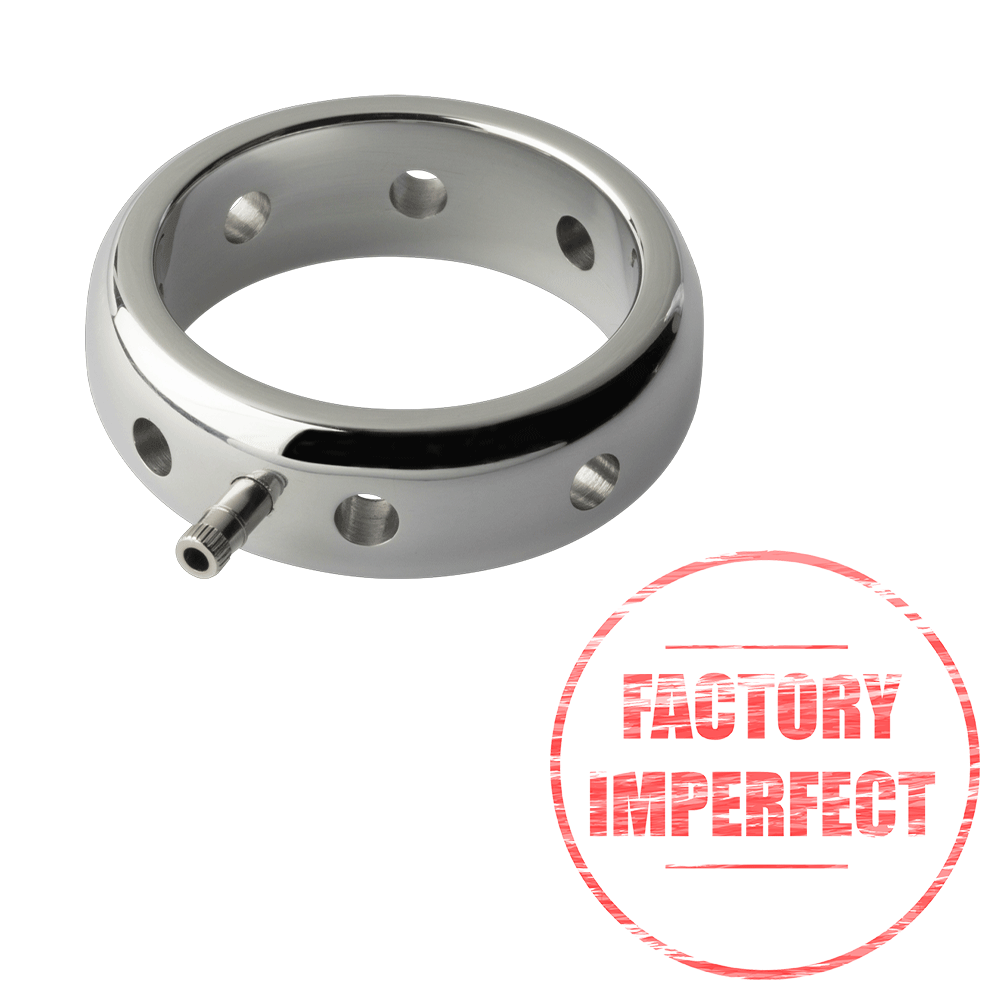 FACTORY IMPERFECT- ElectraStim Prestige Metal Electro Cock Ring- 38mm-Cock Rings and Male Toys electro sex- estim Europe -ElectraStim