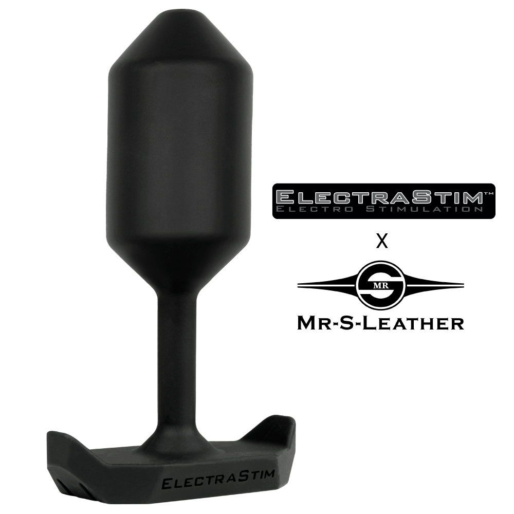 ElectraStim x Mr. S Leather - World's Most Comfortable Silicone Electro Butt Plug-Anal Toys electro sex- estim Europe -ElectraStim