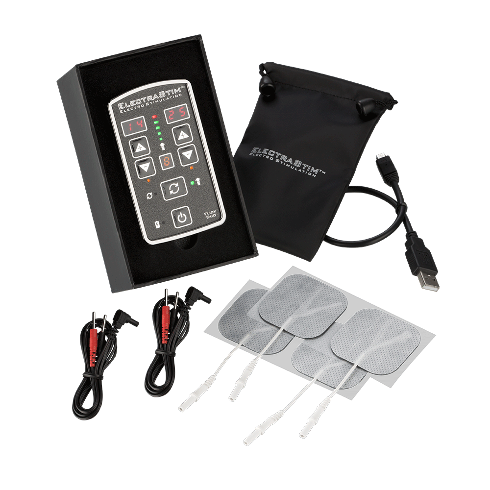 Flick Duo Dual Output Stimulator Pack- EM80-E-Electro Sex Stimulators electro sex- estim Europe -ElectraStim