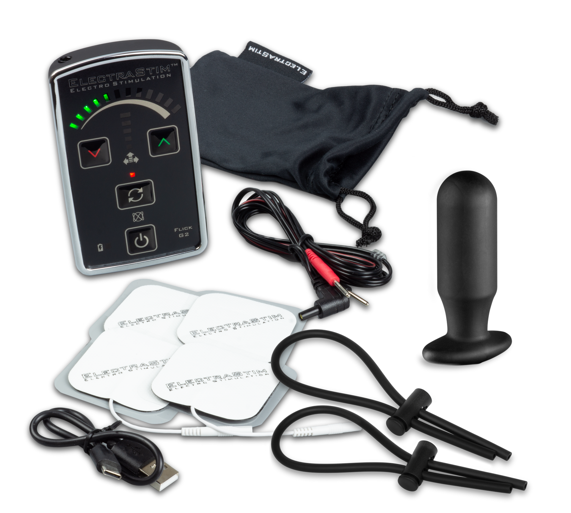 ElectraStim Flick Stimulator Multi-Pack - EM60-M-Electro Sex Stimulators electro sex- estim Europe -ElectraStim
