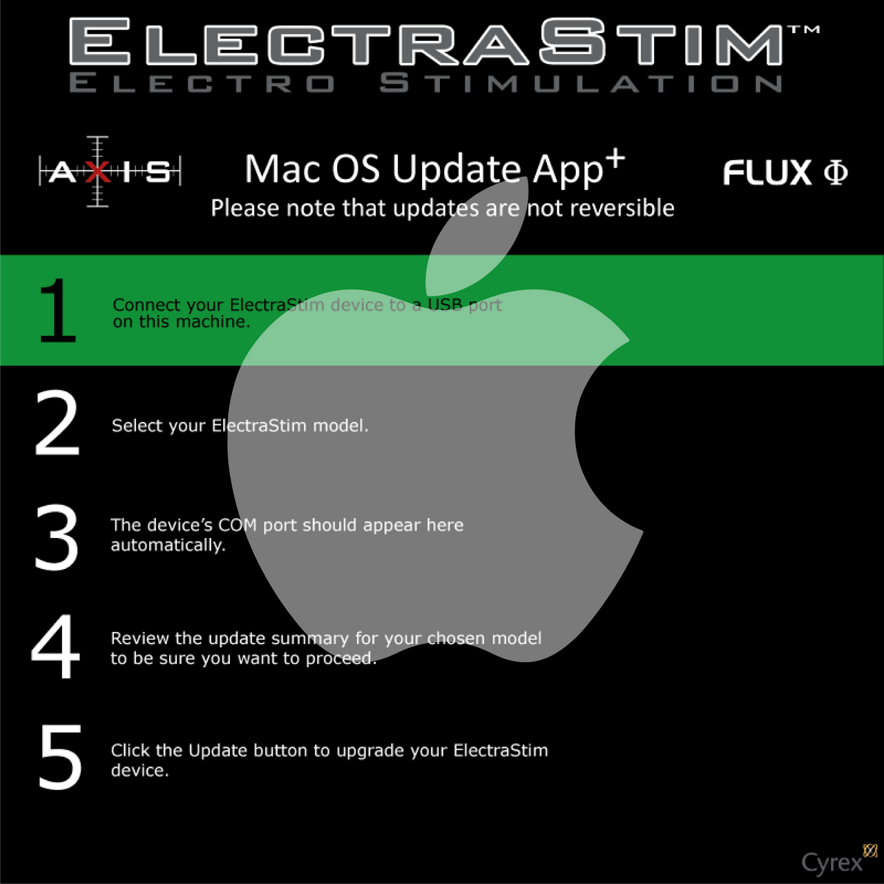 ElectraStim Stimulator-Update-Software – Mac